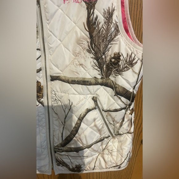 Realtree White and Brown Camouflage Jacket - Picture 5 of 7